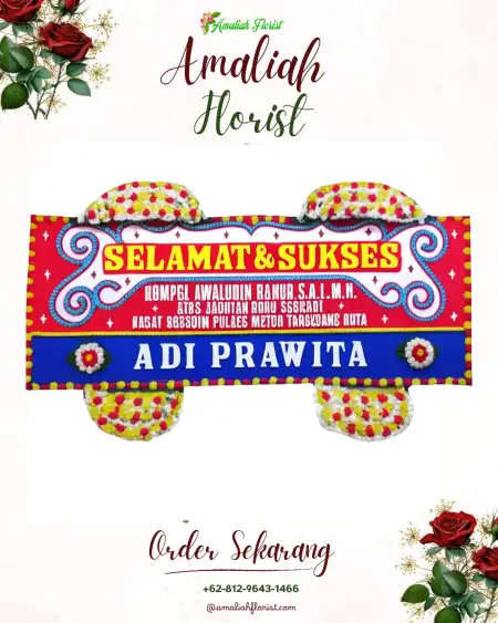 Papan Bunga Ucapan Selamat Cikedung Lor